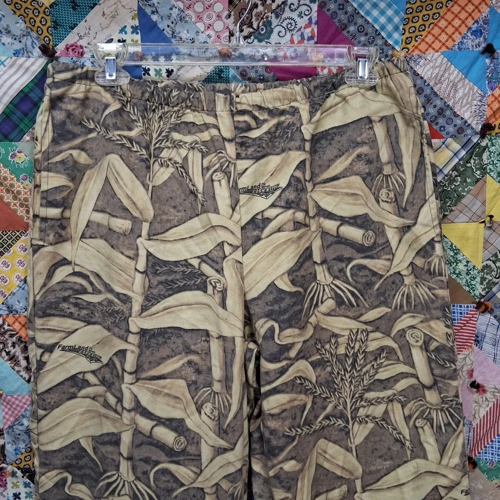 Vintage Wildfowler Outfitter Farmland‎ Corn Belt Camouflage Hunting Pants Size M